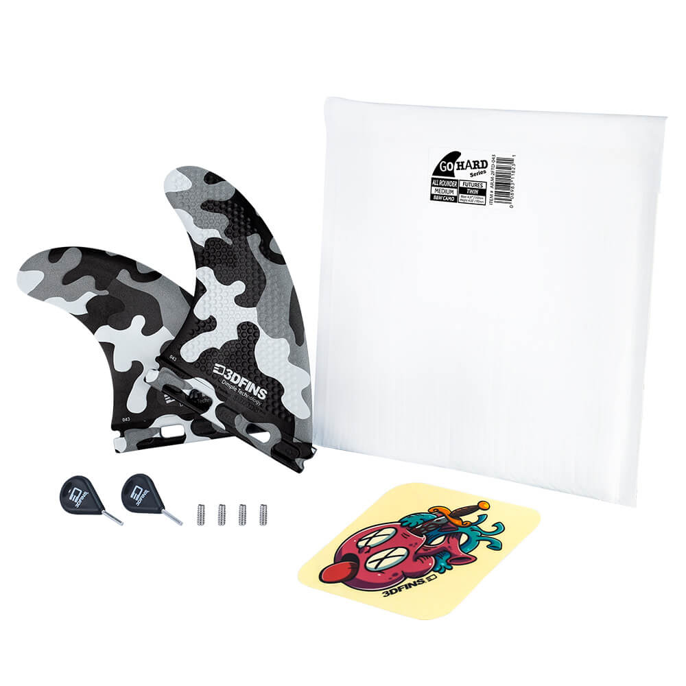 3dfins_wake_surf_wakesurfing_fins_allrounder_gohard_bwcamo_dimple_technology_futures_base